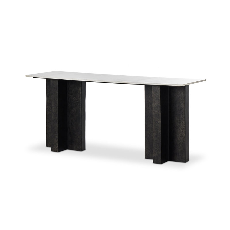 Terrell 72'' W Marble Console Table