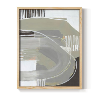 Arching Neutrals I Framed Print - Solid Wood