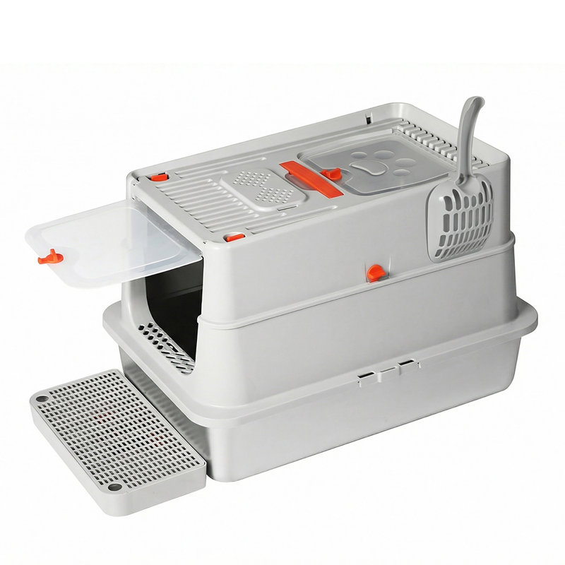 Stainless Steel, ABS Plastic. Litter Box