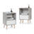 Deric End Table set with Storage