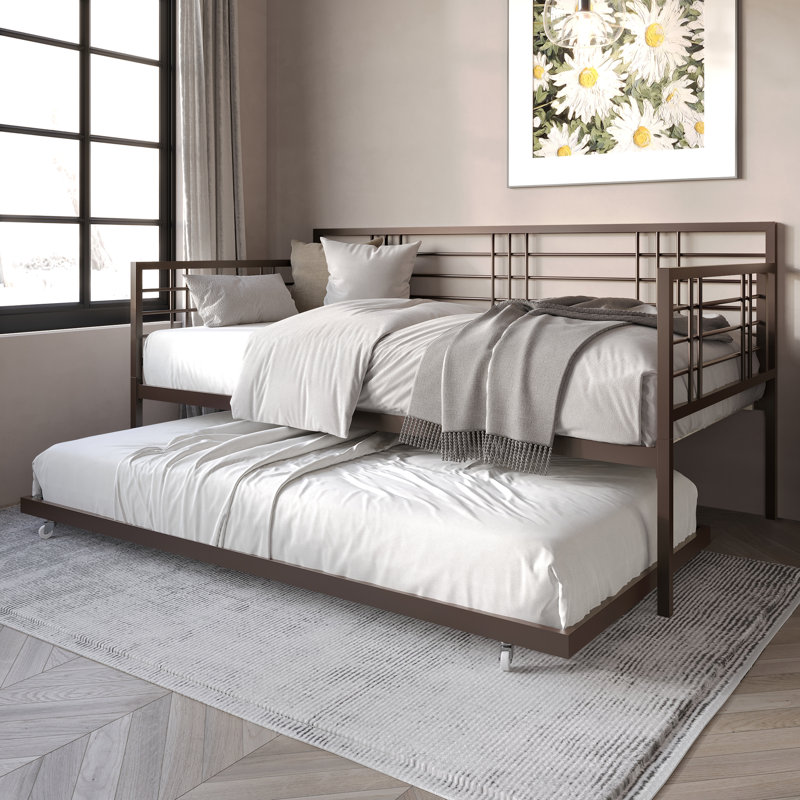 Wiscasset Upholstered Daybed, Brown