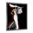 Impression argent sur toile encadrée