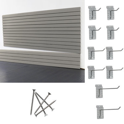 Slatwall Large Basic Duty Starter System