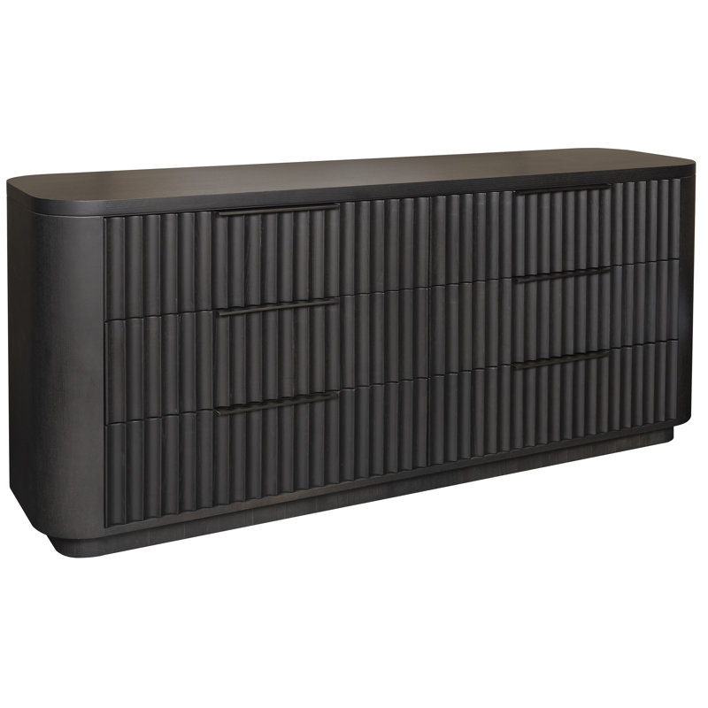 Grandhaven By Michael Weiss 6 - Drawer Solid Wood Dresser, Dove Gray