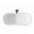 55'' x 27.56'' Freestanding Solid Surface Bathtub