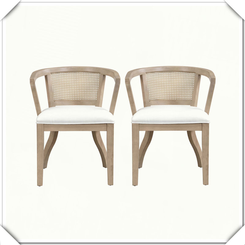 Fauteuil de salle à manger 2 pièces Robuste Confortable Élégant Durable