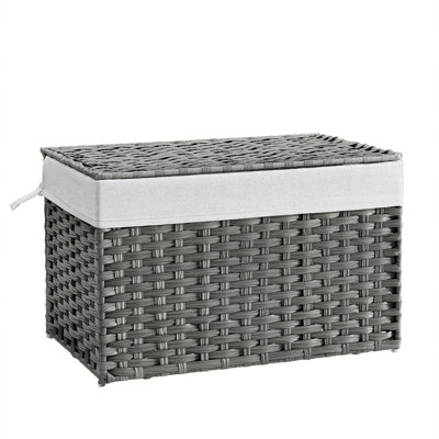 Metal Laundry Hamper with Handles