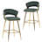 Kristyn Upholstered Counter Stool with Metal Frame-1947774180