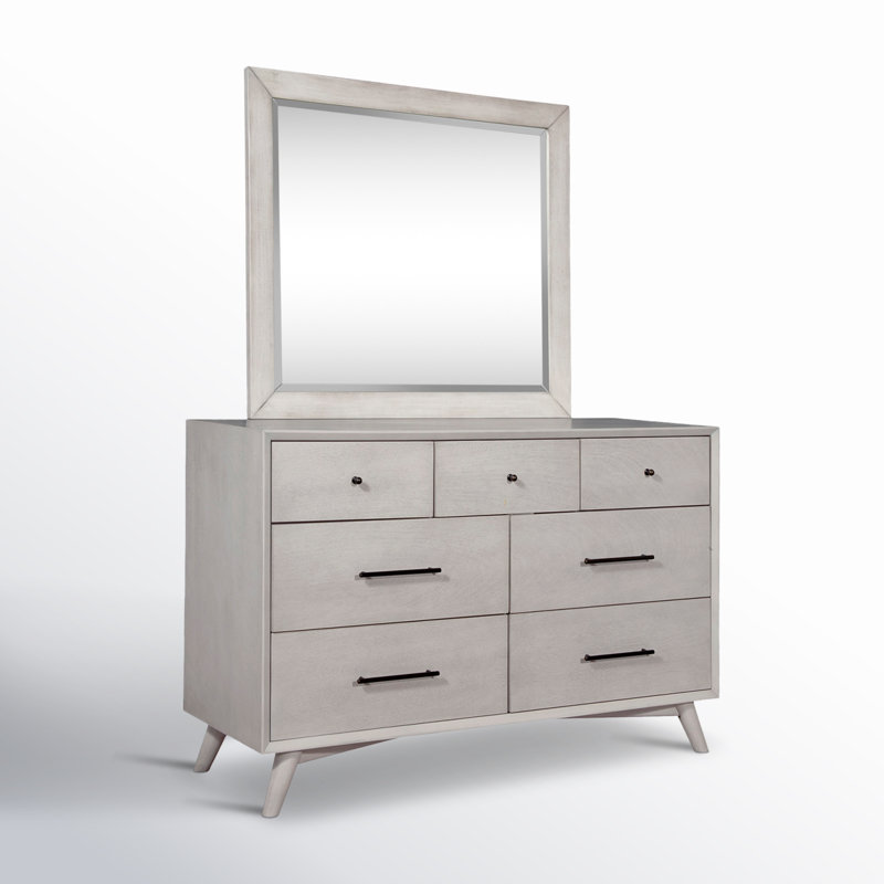 Williams 56'' W 7 - Drawer Dresser, Gray
