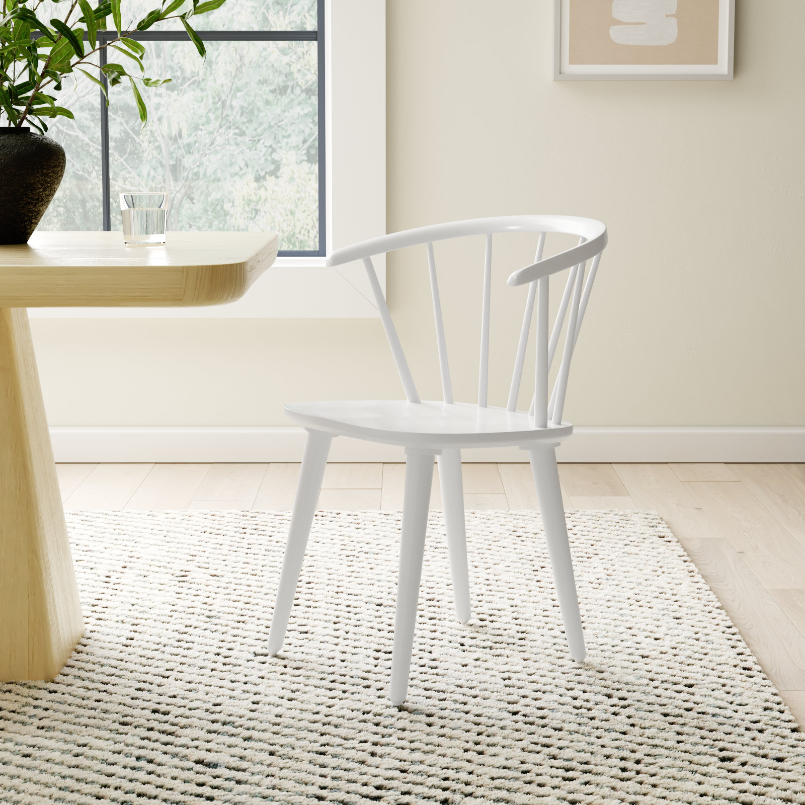 Sheffield Dining Chair, White