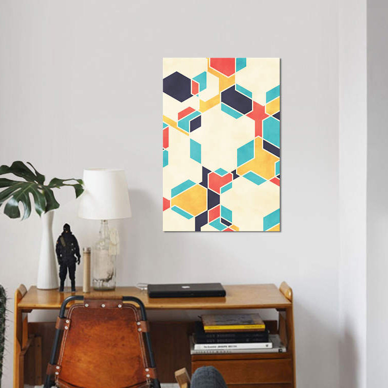 «Lacuna» par Tracie Andrews, impression sur toile tendue, H 40 po x l 26 po x P 1,5 po, Toile tendue, Pas de tapis