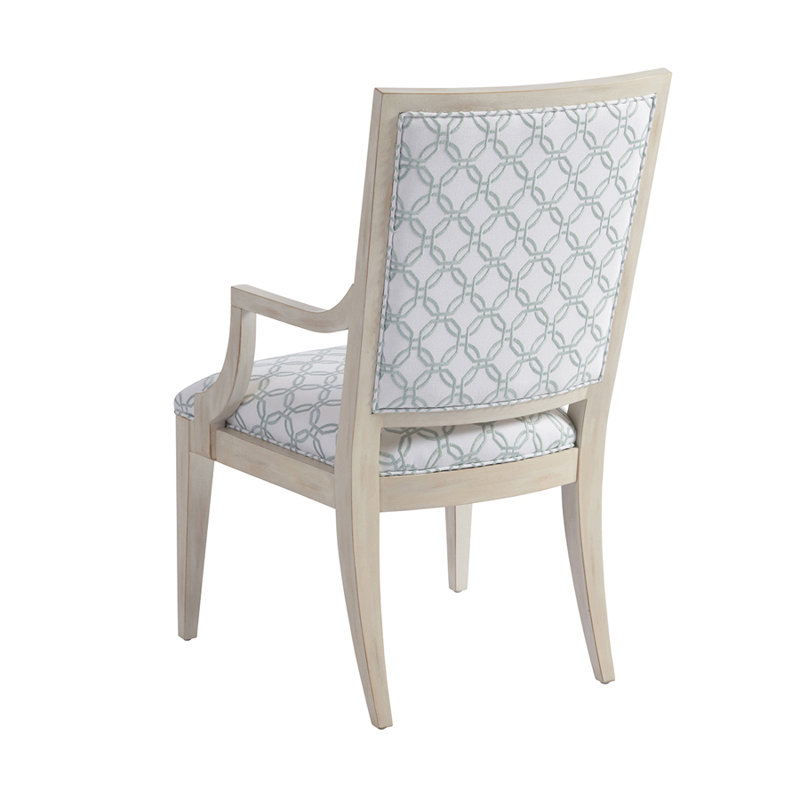 Newport 19'' H Upholstered Armchair, Viscose Blend Gray, Sailcloth