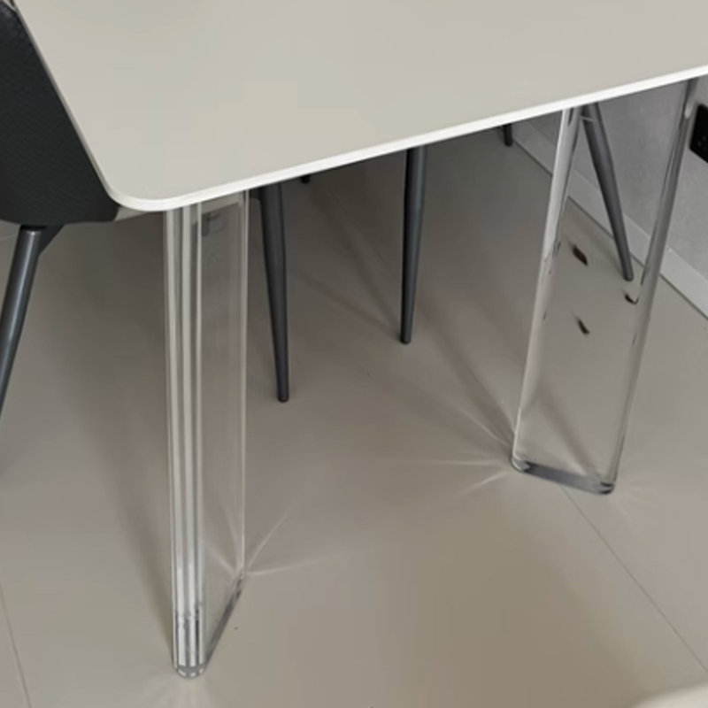 Gerardino, H 29,52 po x L 62,99 po x l 31,49 po, Blanc