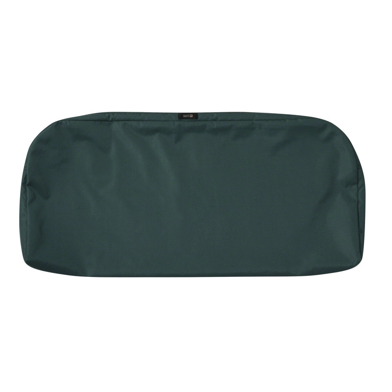 Jaylon Indoor/Outdoor Cushion Cover, 3" H x 42" W x 18" D, Mallard Green
