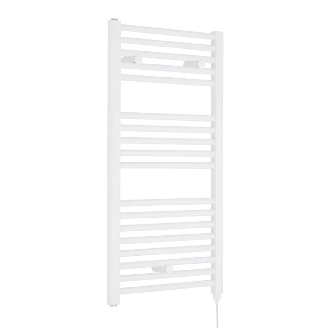Water-Fed Heated Vertical Straight Towel Rail
