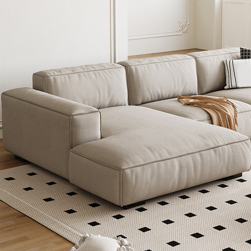 Canapé modulaire 3 pièces rembourré, Orienté à gauche (vu de face)