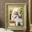 Cadre photo simple 1PC 5 "x 7" doré antique-130558209-130558210-130558213