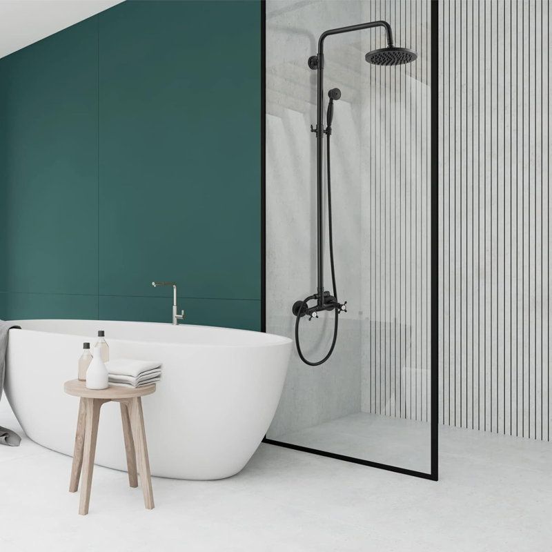 Complete Shower System with Rough in-Valve