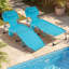 Chaise longue inclinable 76 po Leva-1638431625