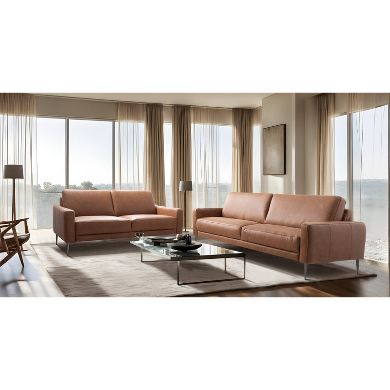 Aadhavan Sofa, 85cm H x 157cm W x 92cm D, Light Brown, 2