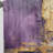 Gold Purple Abstract Fractal III - Modern Velvet Curtain - Room Darkening - 1 Panel-107832111