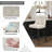 Linen Swivel Bar Stool-light Grey