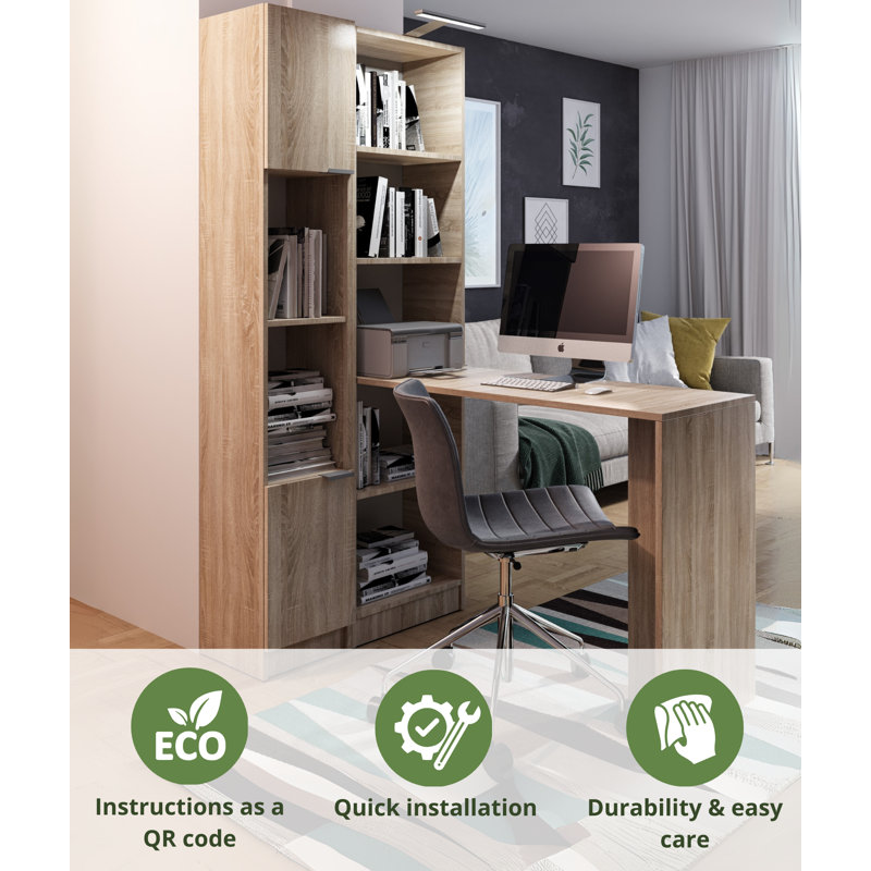 Amareya Writing Desk, Oak
