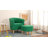 Upholstered 27" Wide Barrel Chair with Ottoman-87709776