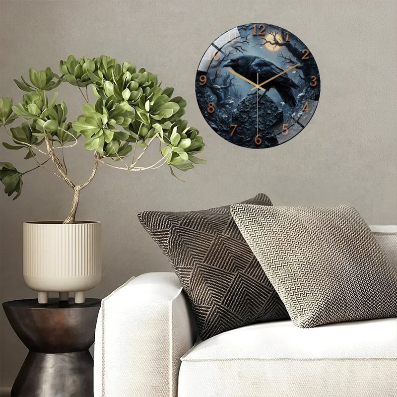 Horloge murale gothique 12 po