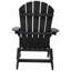 Fauteuil de patio en bois massif pour l'extérieur