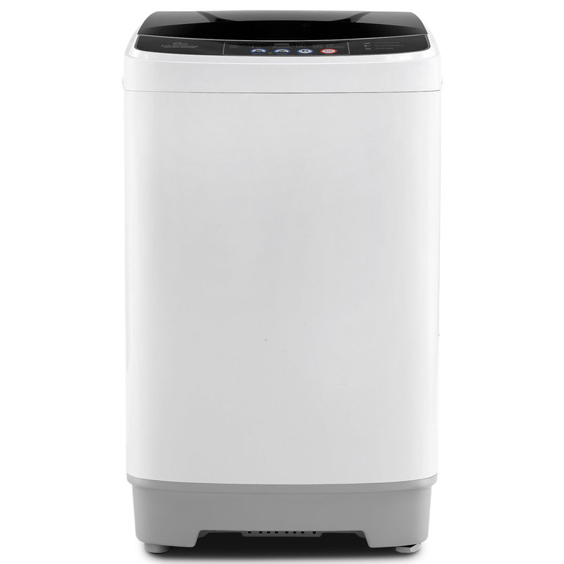 2.8 Cu. Ft. High Efficiency Portable Washer Space-saving Washing Machine With Stainless Steel Washer Drum, Child Safety Lock