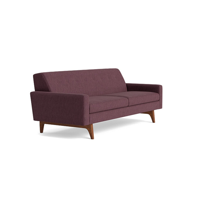 Tyler Sofa (85"), Performance Weave - Aubergine