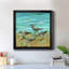 Sandpipers III - Cadre photo, reproduction d'art sur toile-265523054-265523055