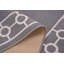 Tapis de couloir gris à taille basse sur mesure-1116117153