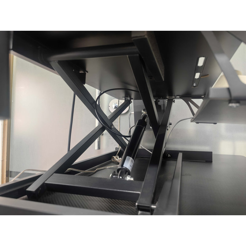 32 Inch Desk Converter, Black
