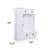 79-inch Tall Modern Coat Rack With Shoe Cabinet-1885083078