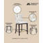 Tabouret de comptoir rembourré Blair-113051012-113051008-128617372