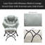 Fauteuil Lazy avec repose-pieds, fauteuil d'appoint moderne-736452321