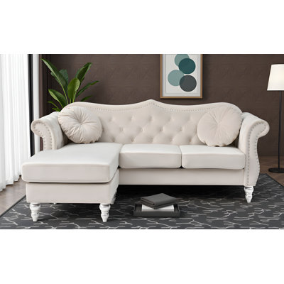 Geneva Burgundy Sofa Chaise