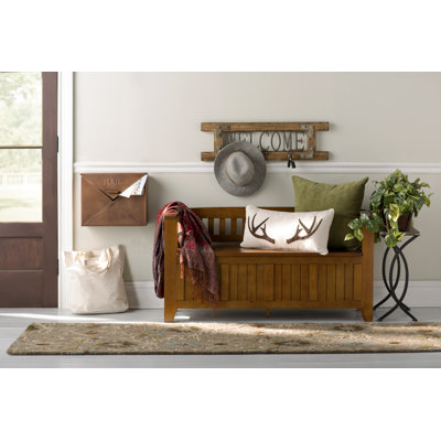 Solid Wood Iron 3 - Hook Wall Mounted Coat Rack