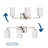3 - Light Dimmable Vanity Light-225471381