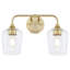 Éclairage pour meuble-lavabo 2 lumières Ahren-1359740772