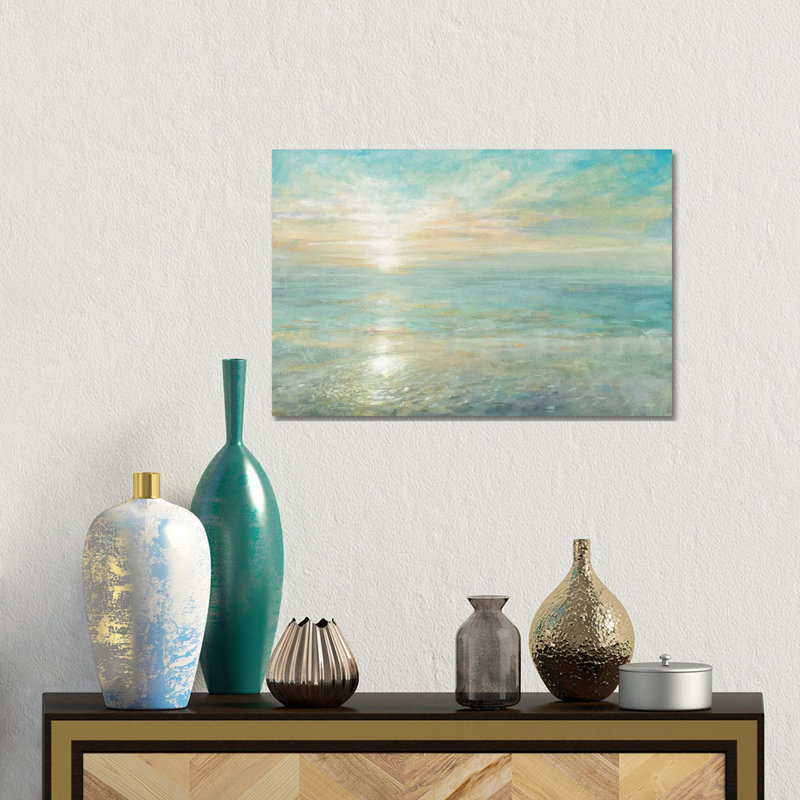 Sunrise - Wrapped Canvas Print, 30.48 cm H x 45.72 cm W, Wrapped Canvas