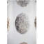 19.7x19.7" Ares Crystal Mirror Framed Wall Art on Mellow Golden Tint Background