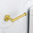 Bathroom Towel Rack  5  - Brushed Gold Aluminium Finish Strong And For Bath, Bed, Laundry, Kitchen Simple Install Procedure 5 Build , Rust- Different Rooms Easy Installation Directions-209553874