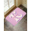 Tapis pour salle de bain lettre K Bowknot, 36 x 24