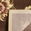 Tapis brun / bourgogne à motif floral Maggio-21588005