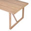 67" Acacia Wood Outdoor Dining Table, Ideal for Patio & Garden Gatherings