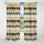 Ivoire Boho Accents Chevron III - Rideau à chevrons - Rideau à chevrons occultant - 1 panneaux