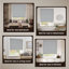 Indoor Blackout Trimmable Roller Blind – Custom Fit Window Shade with Light Control & Privacy-2023317600-2023317614
